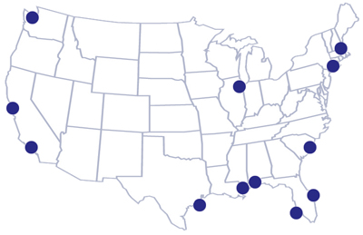 Piers Across the USA